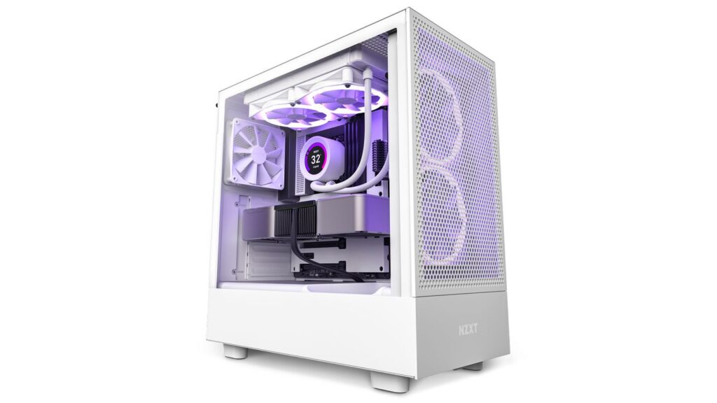 Vỏ Case NZXT H5 Flow White