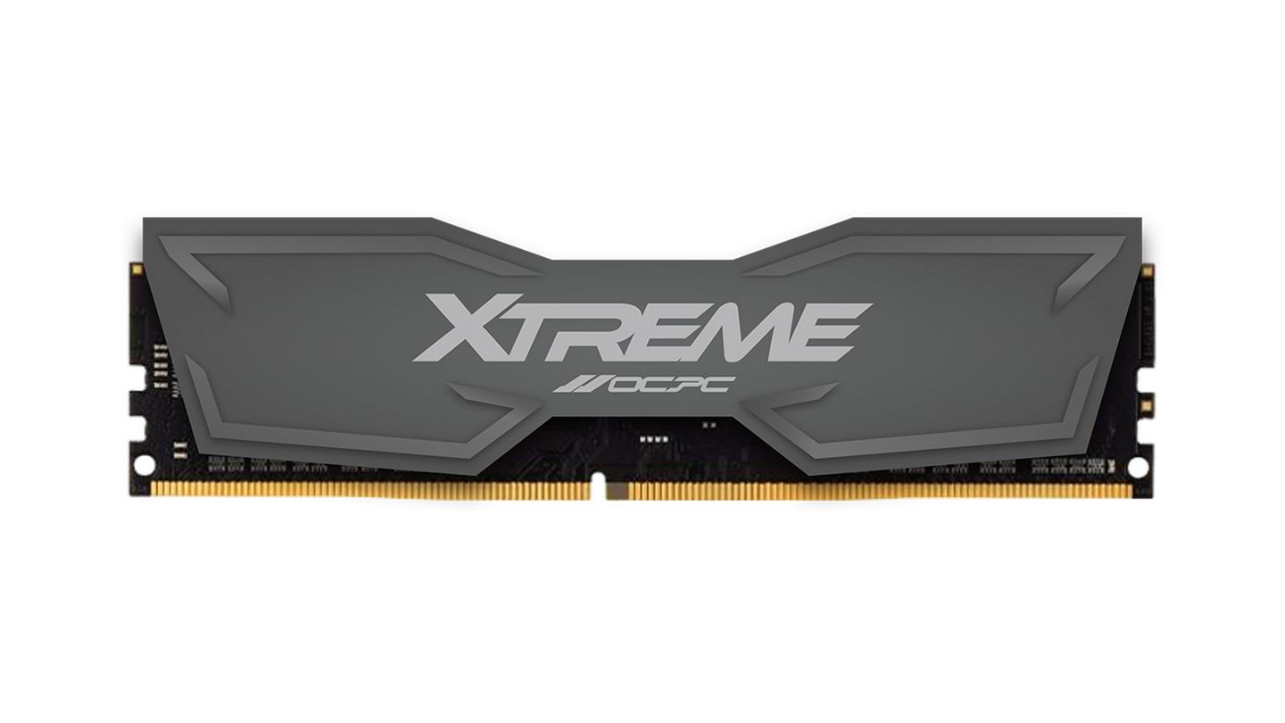 RAM OCPC XTREME II 8GB (8GBx1 | DDR4 | 3200MHz | CL16 | Gray | MMX8GD432C16TI)
