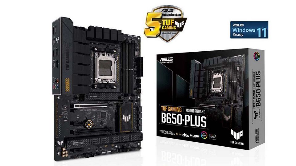 Mainboard ASUS TUF GAMING B650-PLUS (Socket AM5 | 4 Khe RAM DDR5 | ATX)