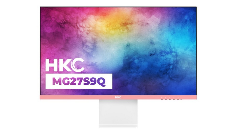 Màn Hình HKC MG27S9Q (27inch | 2K | IPS | 144Hz | Màu Hồng)