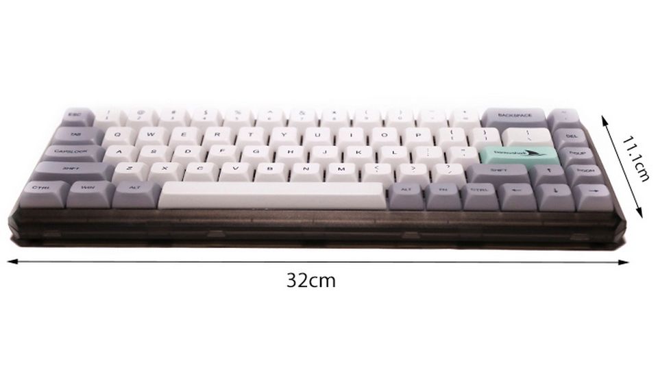 Bàn phím cơ Darmoshark K5 Grey (TTC Silente Red V3 | PBT | RGB | Xám và trắng) 4 Bàn phím cơ Darmoshark K5 Grey (TTC Silente Red V3 | PBT | RGB | Xám và trắng)