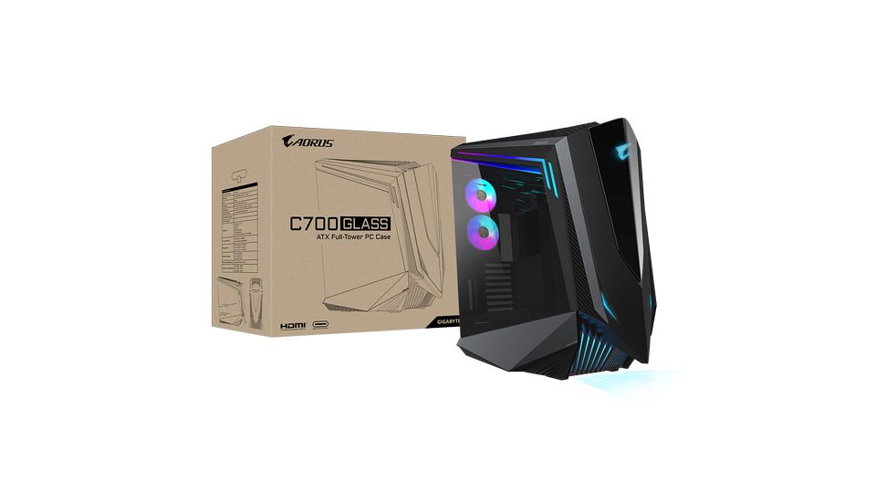 Vỏ case Gigabyte Aorus C700 Glass