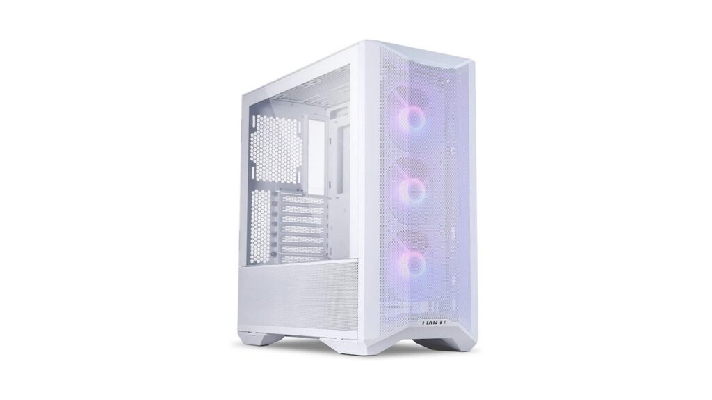 Vỏ Case Lian-Li LANCOOL II MESH SNOW WHITE (Mid Tower|WHITE|3 Fan ARGB + USB Type C )