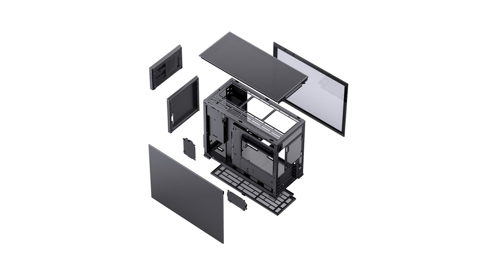 Vỏ Case JONSBO D31 SC Black ( Mini Tower | Black | Màn hình phụ 8") 3 Vỏ Case JONSBO D31 SC Black ( Mini Tower | Black | Màn hình phụ 8")