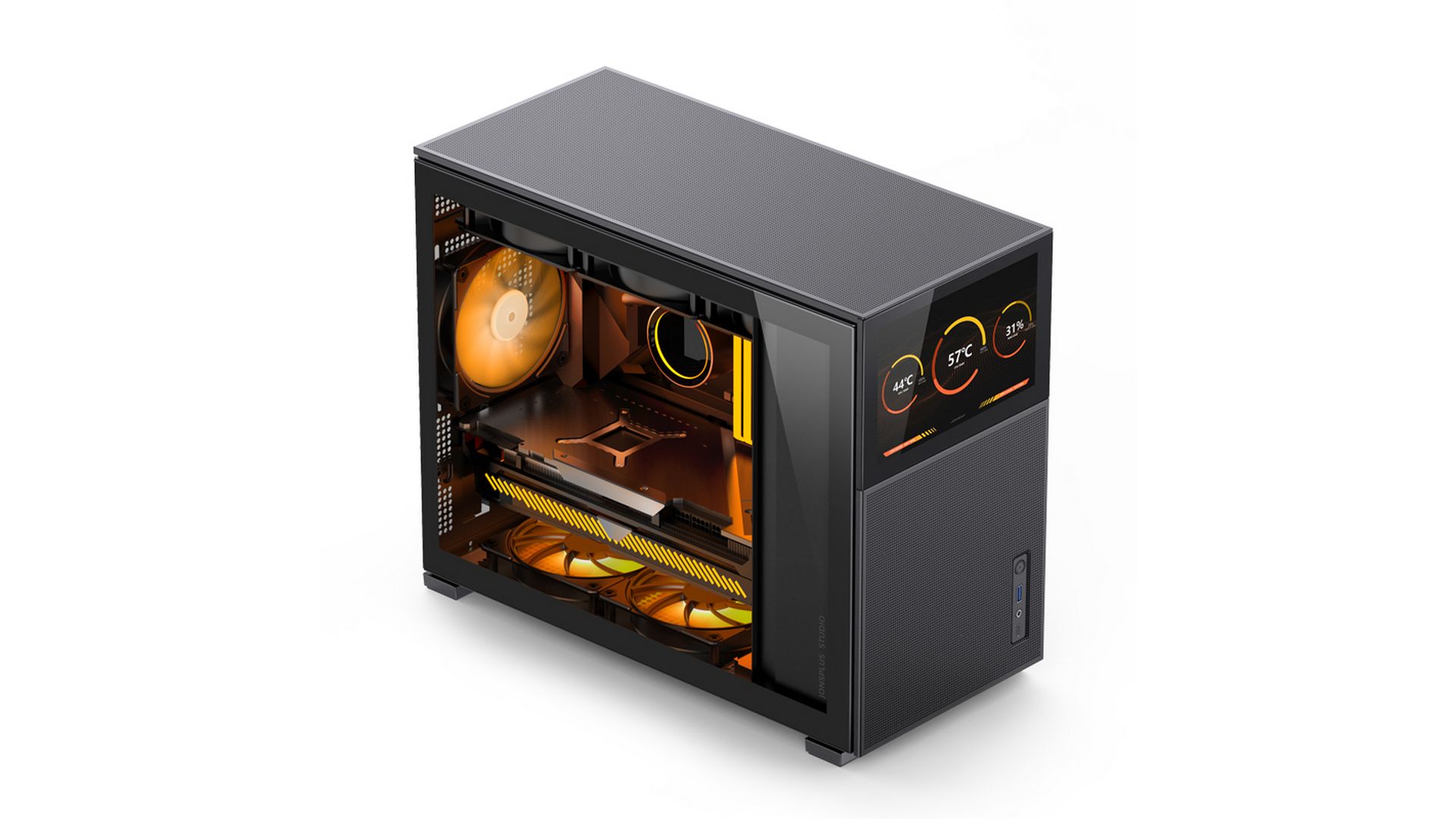 Vỏ Case JONSBO D31 Mesh SC Black (Mini Tower | Black | Màn hình phụ 8") 7 Vỏ Case JONSBO D31 Mesh SC Black (Mini Tower | Black | Màn hình phụ 8")