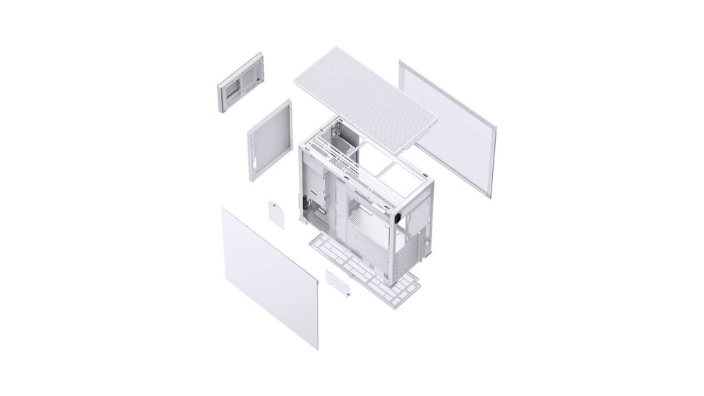 Vỏ Case JONSBO D41 Mesh White (Mini Tower | White) 11 Vỏ Case JONSBO D41 Mesh White (Mini Tower | White)