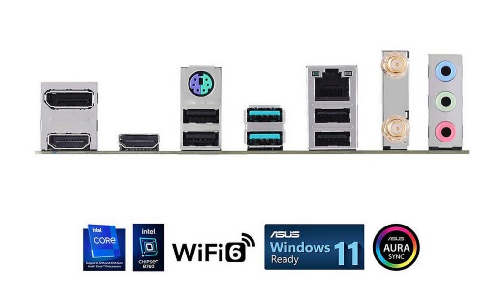 Mainboard ASUS PRIME B760M-A Wifi DDR4 (LGA 1700 | mATX | 4 khe RAM DDR4) 9 Mainboard ASUS PRIME B760M-A Wifi DDR4 (LGA 1700 | mATX | 4 khe RAM DDR4)