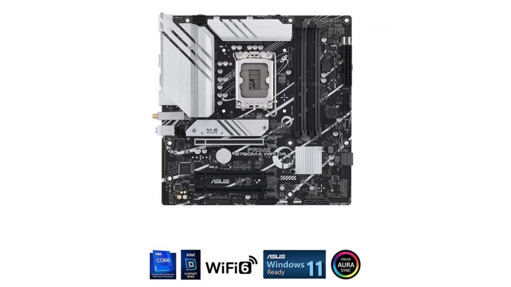Mainboard ASUS PRIME B760M-A Wifi DDR4 (LGA 1700 | mATX | 4 khe RAM DDR4) 8 Mainboard ASUS PRIME B760M-A Wifi DDR4 (LGA 1700 | mATX | 4 khe RAM DDR4)