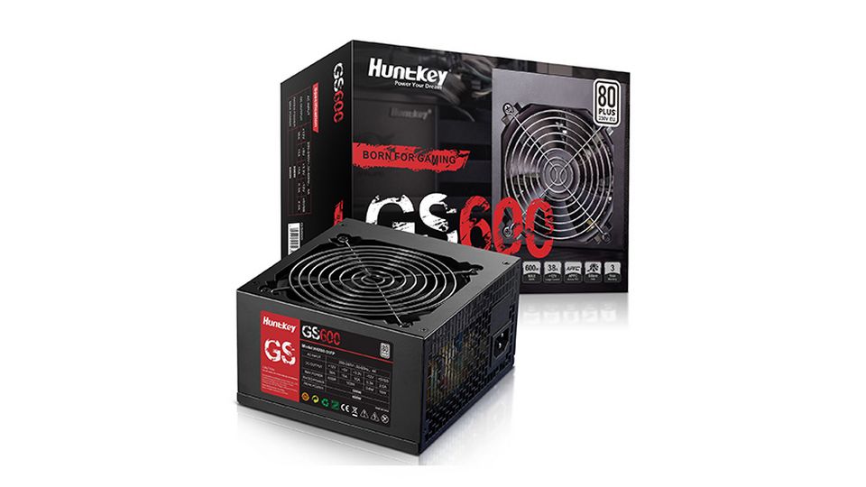 Nguồn máy tính Huntkey GS600 (600W | 80Plus)