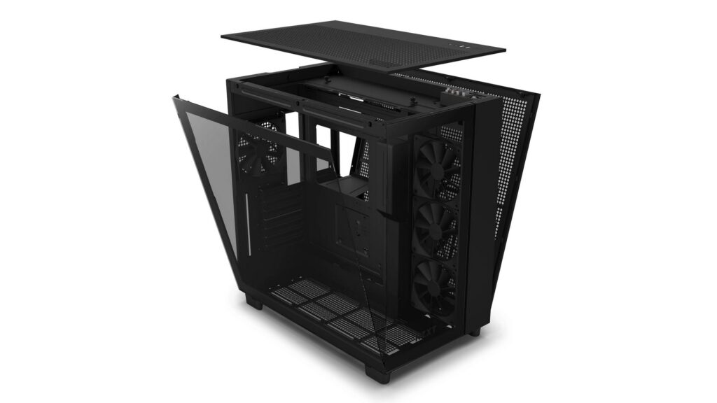 Vỏ case NZXT H9 Flow Black (Black | MidTower) 8 Vỏ case NZXT H9 Flow Black (Black | MidTower)