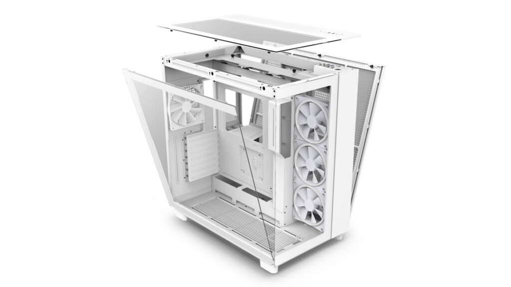 Vỏ case NZXT H9 Elite White (White | MidTower | 3 Fan RGB) 9 Vỏ case NZXT H9 Elite White (White | MidTower | 3 Fan RGB)