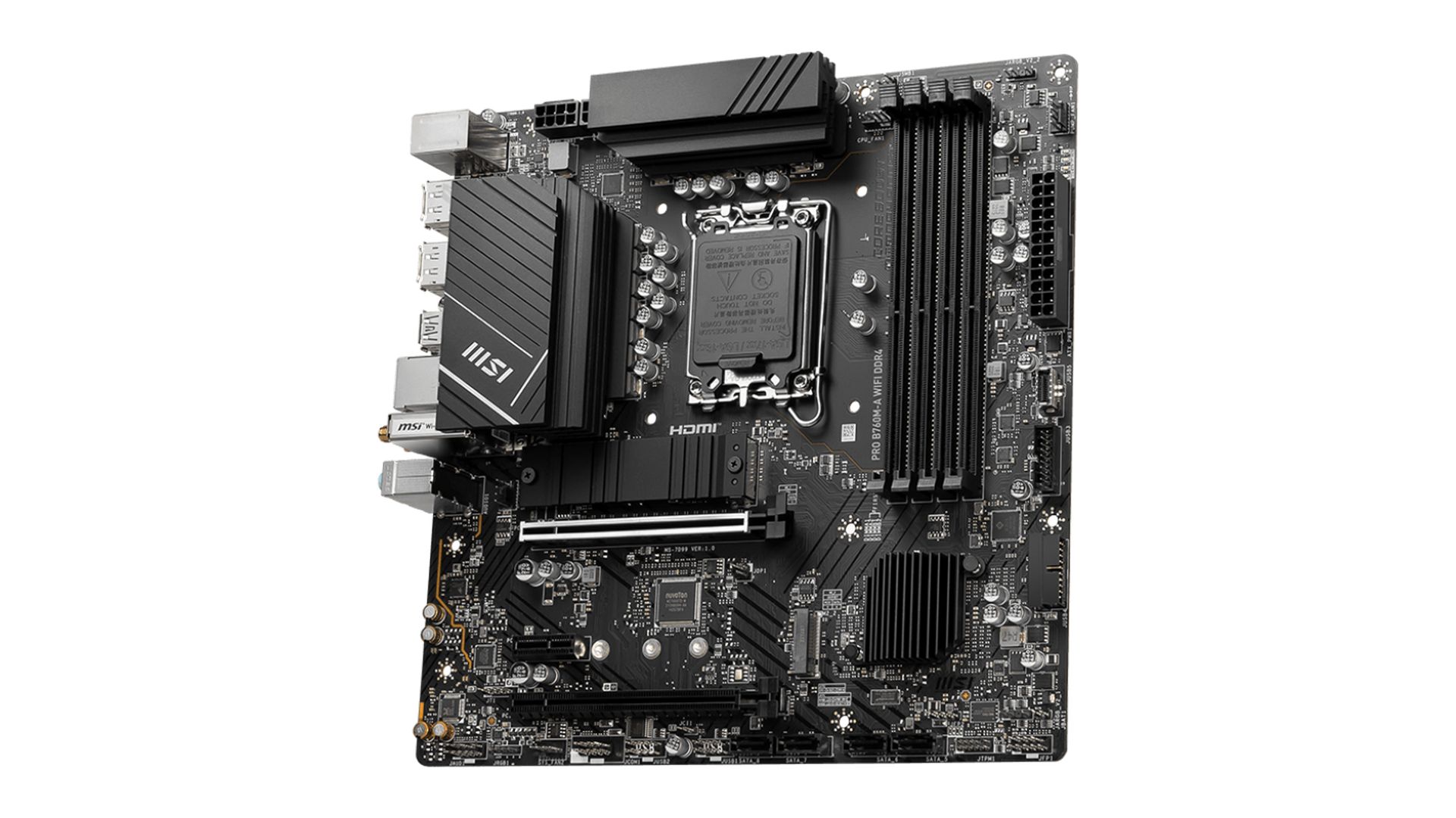 Mainboard MSI PRO B760M-A Wifi DDR4 (LGA1700 | mATX | 4 Khe RAM DDR4) 5 Mainboard MSI PRO B760M-A Wifi DDR4 (LGA1700 | mATX | 4 Khe RAM DDR4)