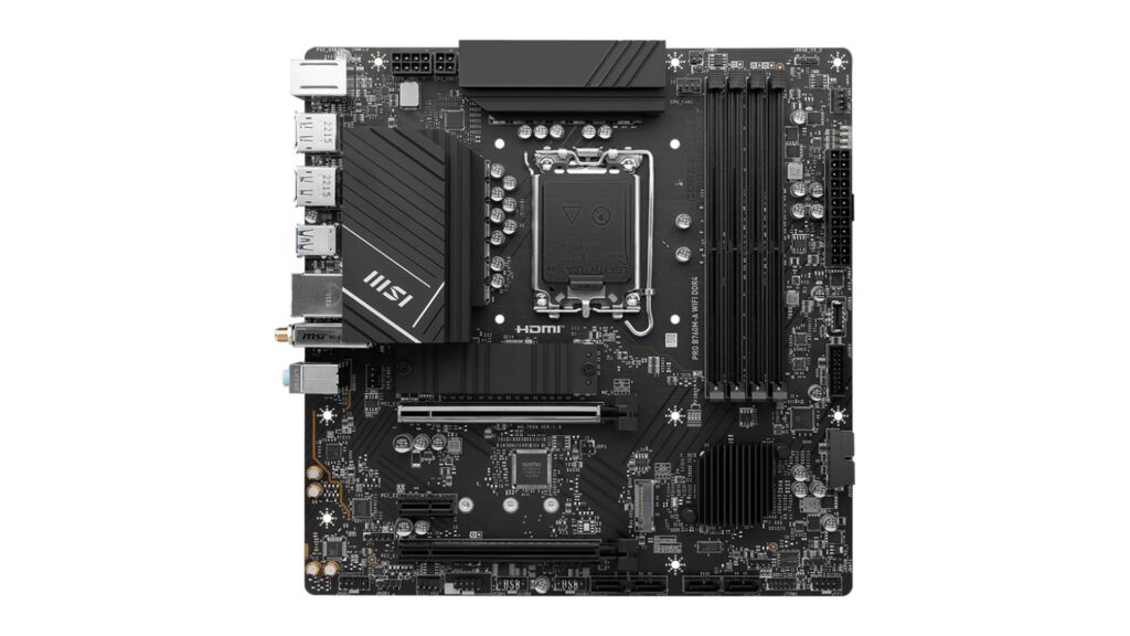Mainboard MSI PRO B760M-A Wifi DDR4 (LGA1700 | mATX | 4 Khe RAM DDR4) 8 Mainboard MSI PRO B760M-A Wifi DDR4 (LGA1700 | mATX | 4 Khe RAM DDR4)