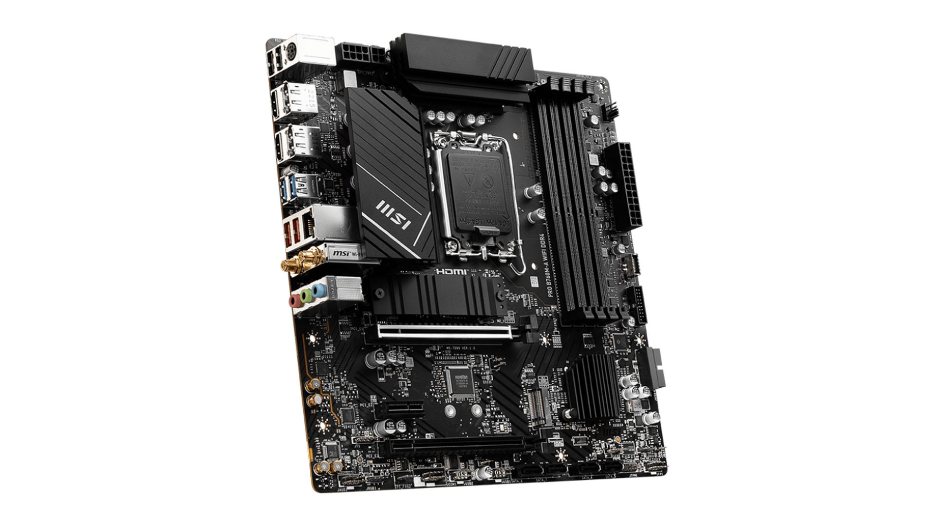 Mainboard MSI PRO B760M-A Wifi DDR4 (LGA1700 | mATX | 4 Khe RAM DDR4) 3 Mainboard MSI PRO B760M-A Wifi DDR4 (LGA1700 | mATX | 4 Khe RAM DDR4)