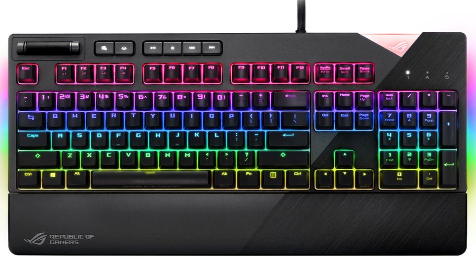 Bàn phím cơ Asus ROG Strix Flare II - ROG NX Blue Switch