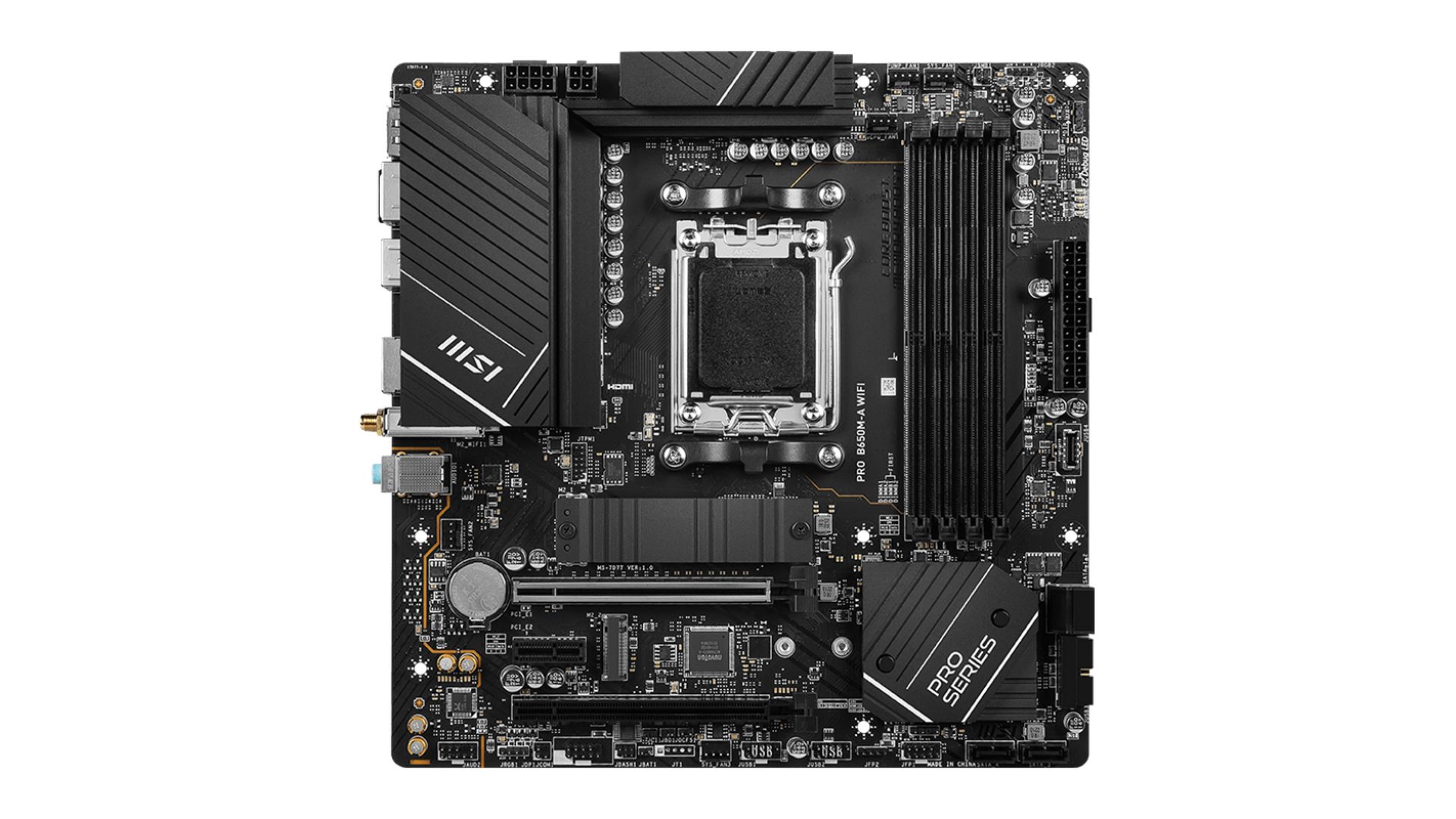Mainboard MSI PRO B650M-A WIFI (AM5 | mATX | 4 Khe RAM DDR5) 5 Mainboard MSI PRO B650M-A WIFI (AM5 | mATX | 4 Khe RAM DDR5)