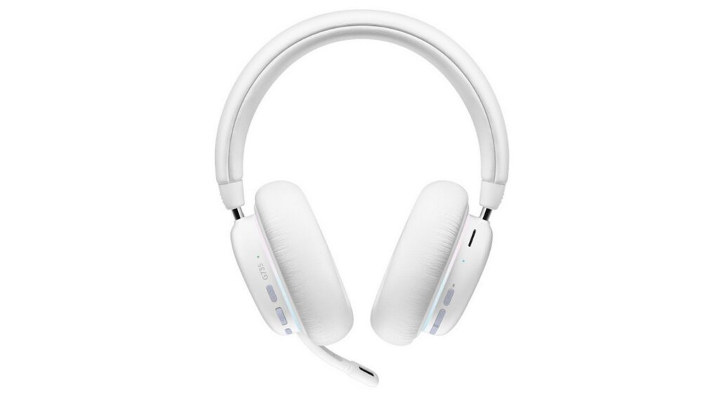 Tai nghe chơi game không dây Logitech G735 Màu Trắng (Wireless/Bluetooth 5.2)