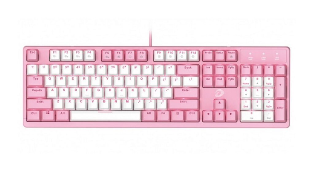 Bàn phím cơ DareU EK1280S Pink Brown Switch