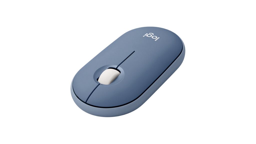 Chuột máy tính Logitech M350 Pebble Blue Berry (USB/Bluetooth) 7 Chuột máy tính Logitech M350 Pebble Blue Berry (USB/Bluetooth)
