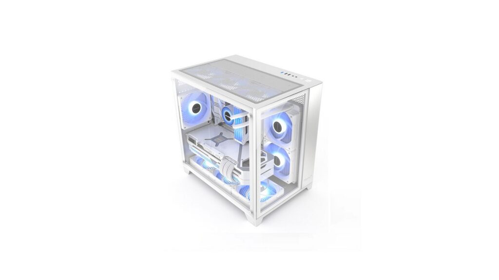 Vỏ Case VITRA CRYSTAL S1 WHITE M-ATX (Mini Tower| WHITE) 7 Vỏ Case VITRA CRYSTAL S1 WHITE M-ATX (Mini Tower| WHITE)