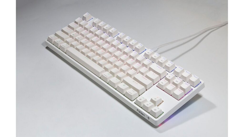 Bàn phím cơ Fuhlen D87S RGB White (Brown Switch) 10 Bàn phím cơ Fuhlen D87S RGB White (Brown Switch)