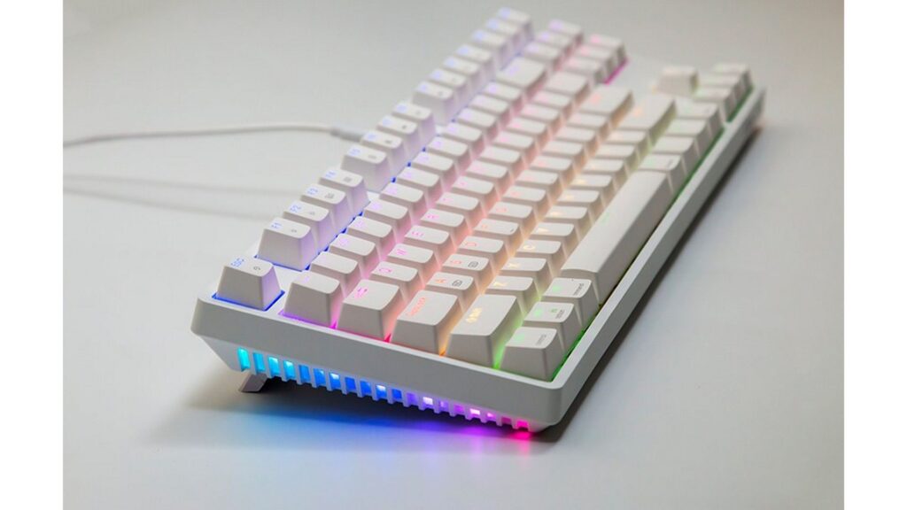 Bàn phím cơ Fuhlen D87S RGB White (Red Switch)