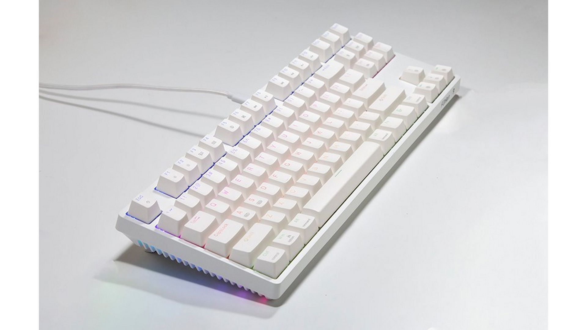 Bàn phím cơ Fuhlen D87S RGB White (Brown Switch) 2 Bàn phím cơ Fuhlen D87S RGB White (Brown Switch)