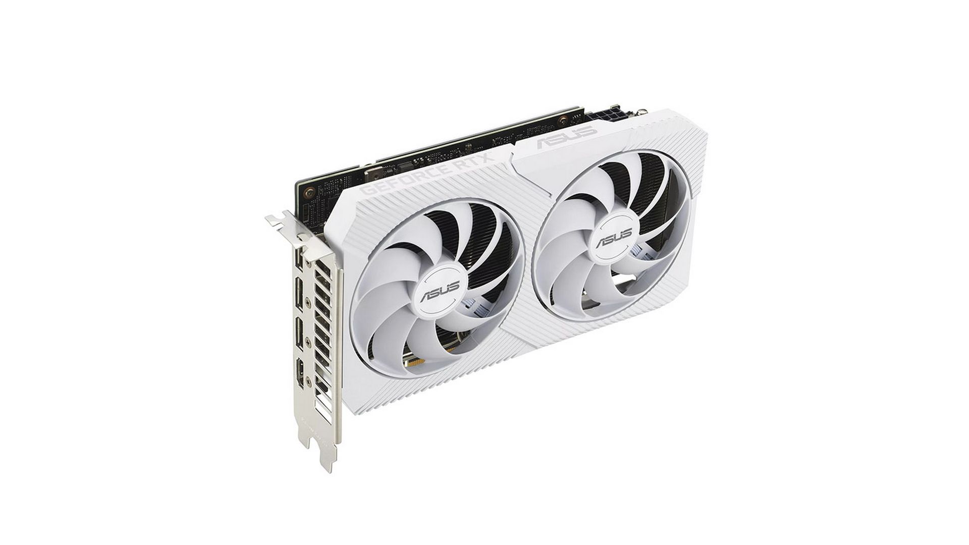 Card màn hình Asus Dual RTX 3060 - O8G White 4 Card màn hình Asus Dual RTX 3060 - O8G White