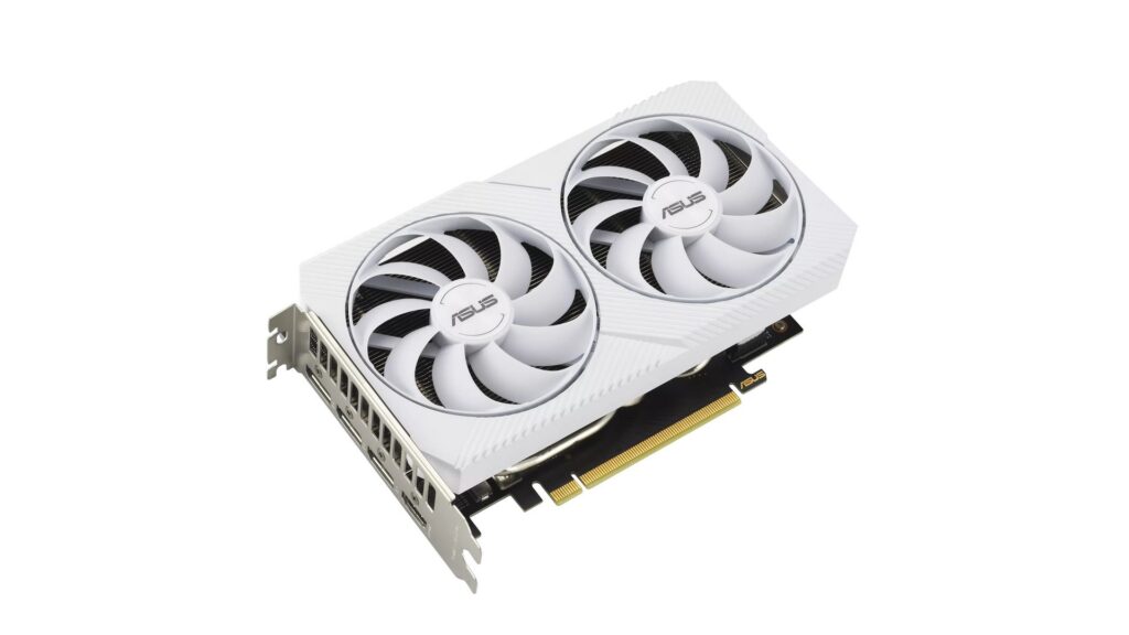Card màn hình Asus Dual RTX 3060 - O8G White 6 Card màn hình Asus Dual RTX 3060 - O8G White