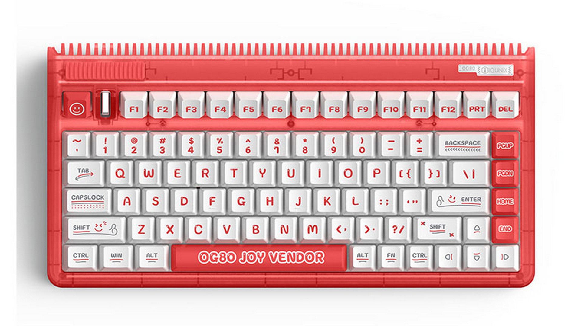 Bàn phím cơ IQUNIX OG80 Joy Vender RGB TTC Gold Pink (Cherry Stabs) 1 Bàn phím cơ IQUNIX OG80 Joy Vender RGB TTC Gold Pink (Cherry Stabs)