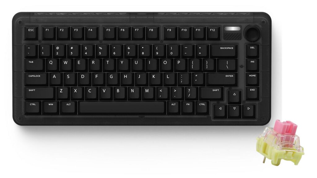 Bàn phím cơ IQUNIX ZX75 Dark Side RGB TTC Gold Pink 3 Bàn phím cơ IQUNIX ZX75 Dark Side RGB TTC Gold Pink