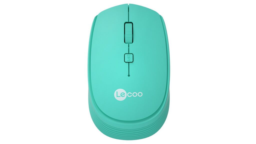 Chuột không dây Lecoo WS202 xanh lục (USB)