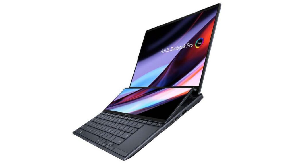 Laptop ASUS Zenbook Pro 14 Duo OLED UX8402VU-P1028W (i9-13900H | RTX 4050 | RAM 32GB | SSD 1TB | 14.5 inch OLED | Win11 | Black) 12 Laptop ASUS Zenbook Pro 14 Duo OLED UX8402VU-P1028W (i9-13900H | RTX 4050 | RAM 32GB | SSD 1TB | 14.5 inch OLED | Win11 | Black)