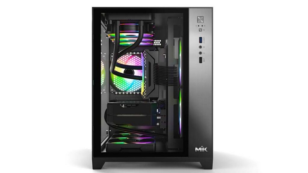 Vỏ Case Bể cá MIK LV12M Black