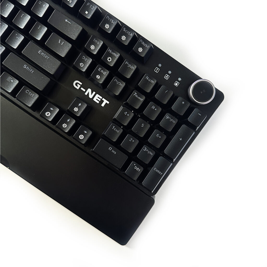 Bàn phím giả cơ G-Net GK315S RGB (Đen)