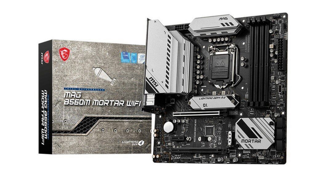 Mainboard MSI MAG B560M MORTAR WIFI (Intel Socket 1200, mATX, 4 khe RAM DDR4)