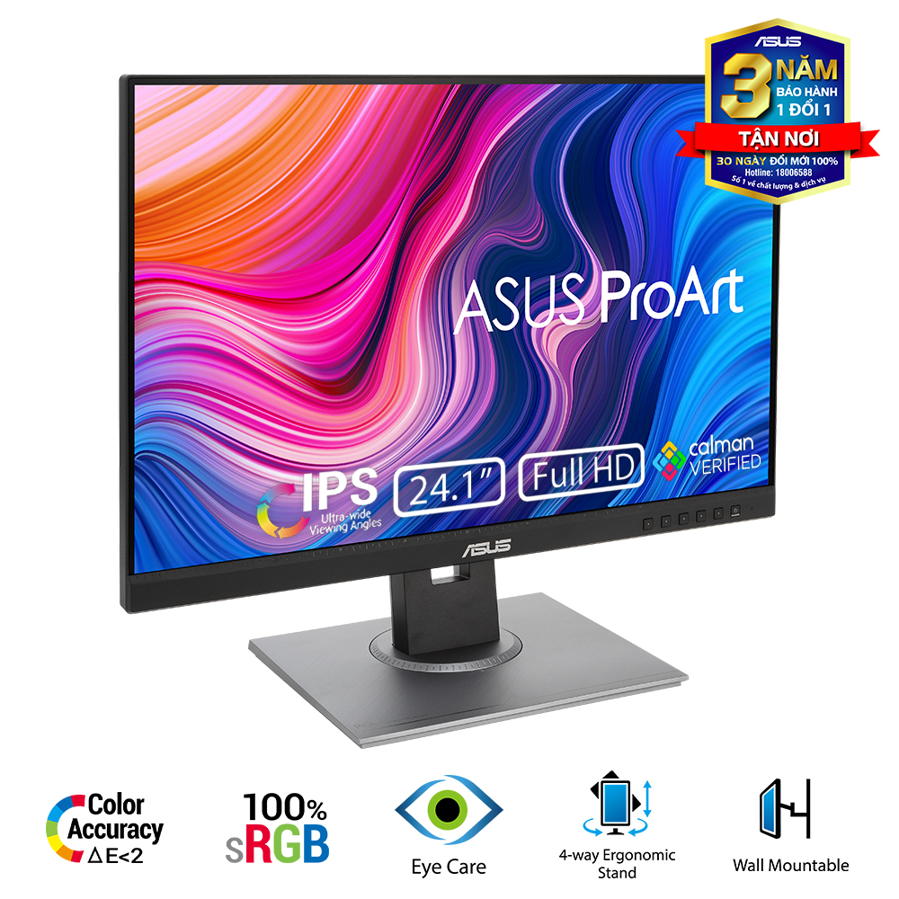 Màn hình ASUS ProArt PA248QV (24inch/WUXGA/IPS/75Hz) 6 Màn hình ASUS ProArt PA248QV (24inch/WUXGA/IPS/75Hz)