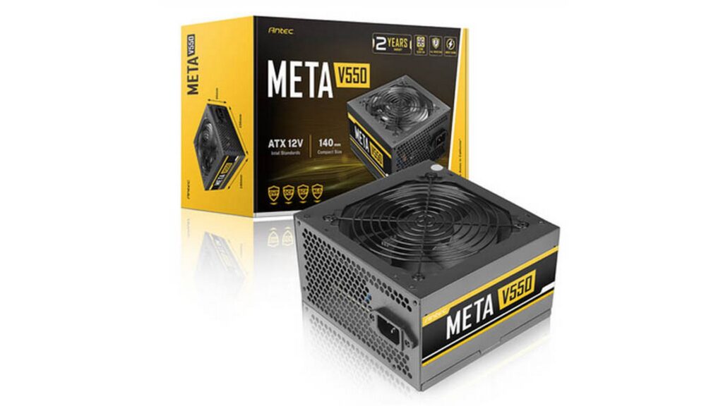 Nguồn máy tính ANTEC Meta V550 (550W | Non-Modular)
