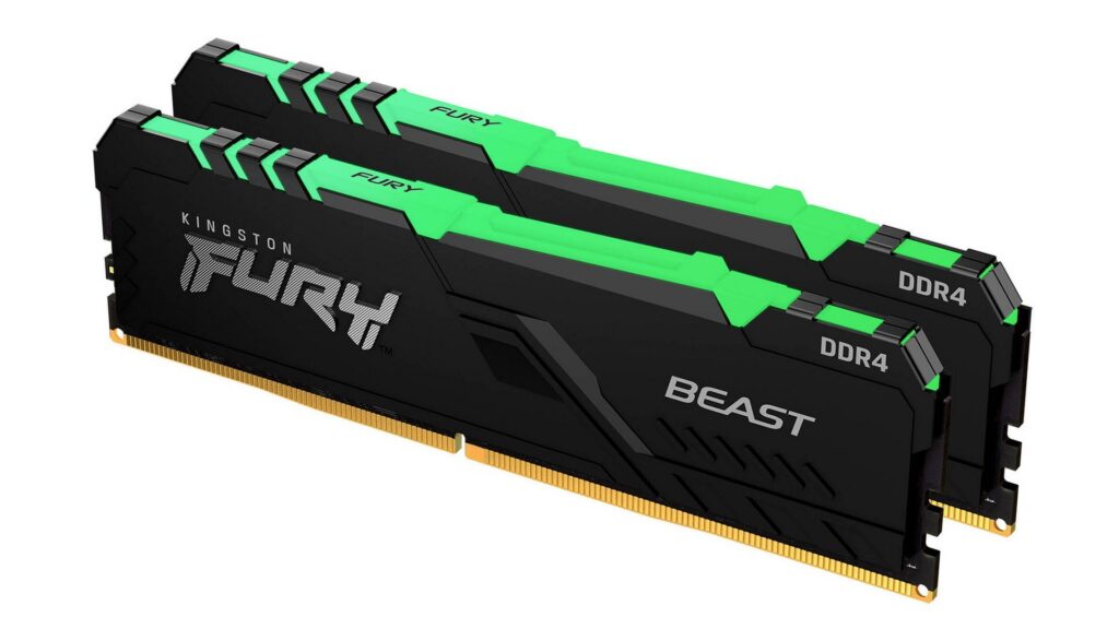 RAM Kingston Fury Beast RGB 64GB (2x32GB | 3200MHz | CL17 | DDR4)
