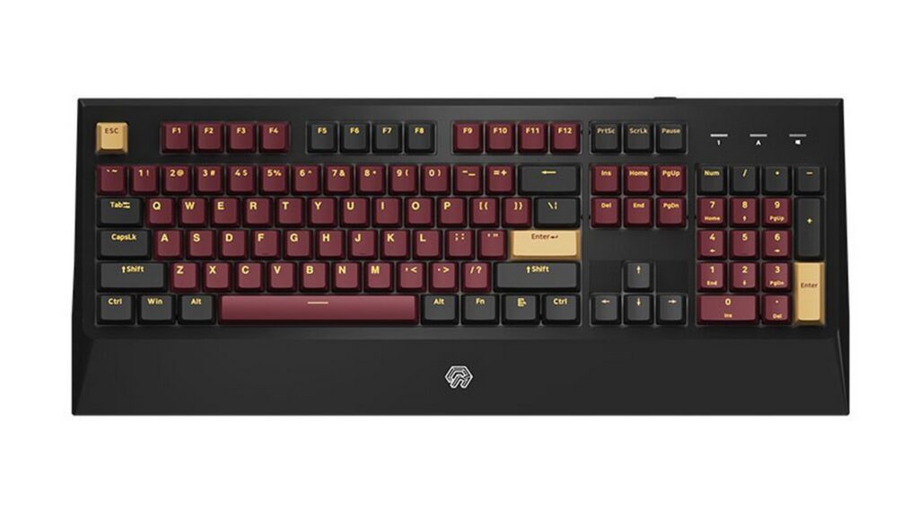 Bàn phím MOJIKE GK1 Black Red (Akko Pink switch V2)