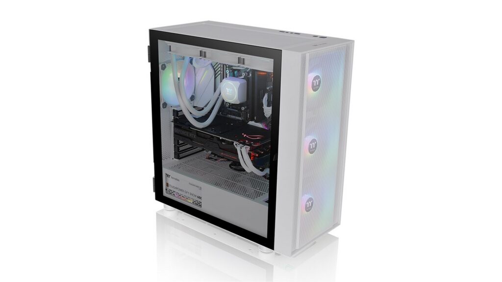 Vỏ case Thermaltake H570 TG ARGB Snow