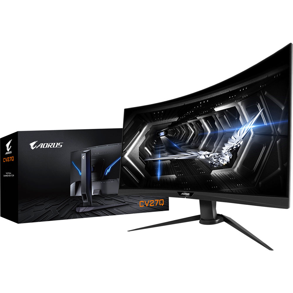 Màn hình cong Gigabyte AORUS CV27Q (27inch/2K/VA/165Hz/FreeSync) 3 Màn hình cong Gigabyte AORUS CV27Q (27inch/2K/VA/165Hz/FreeSync)