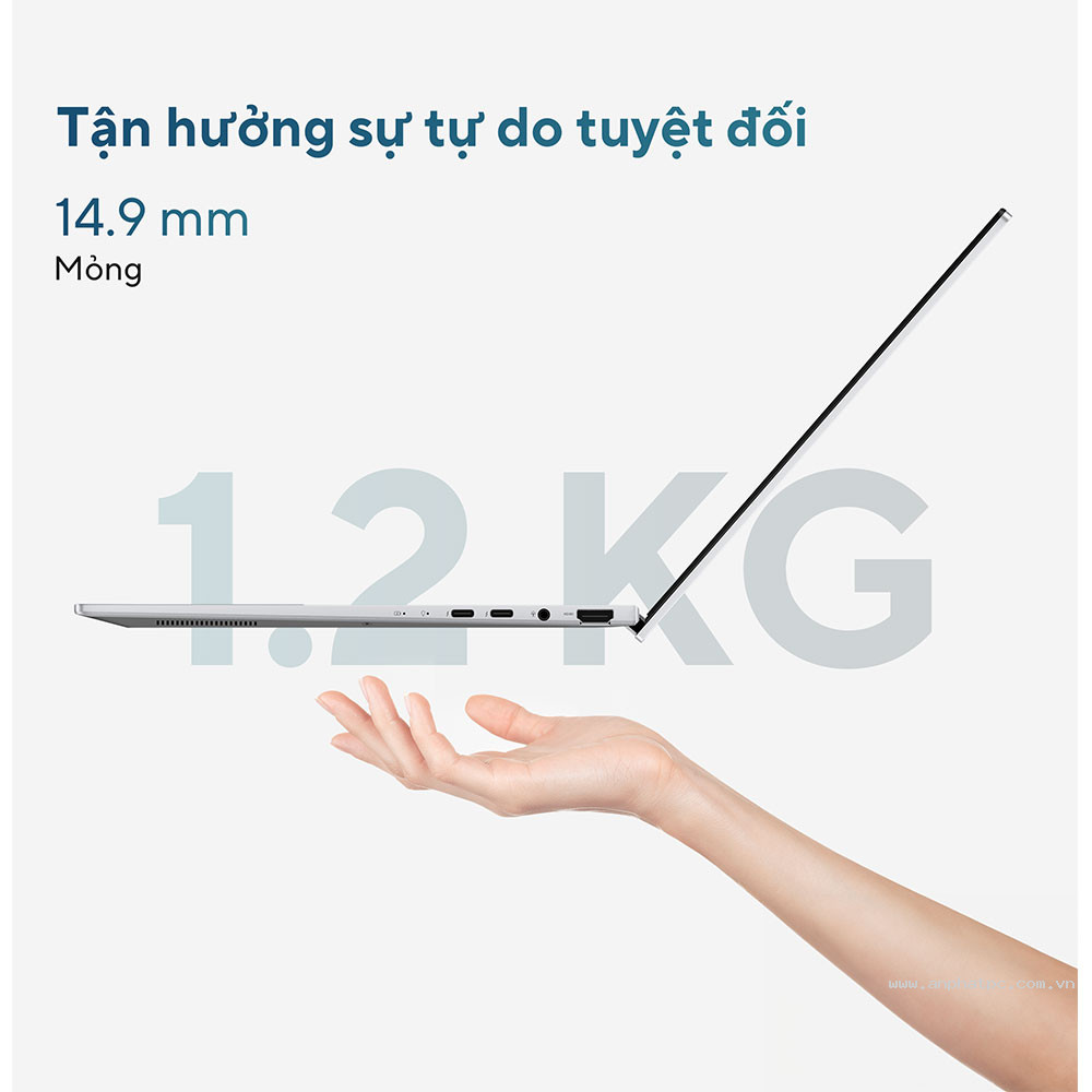Laptop Asus Zenbook 14 OLED UX3405MA-PP151W (Intel Core Ultra 5 125H | 16GB | 512GB | Intel Arc | 14 inch 3K OLED | Win 11 | Xanh) 5 Laptop Asus Zenbook 14 OLED UX3405MA-PP151W (Intel Core Ultra 5 125H | 16GB | 512GB | Intel Arc | 14 inch 3K OLED | Win 11 | Xanh)