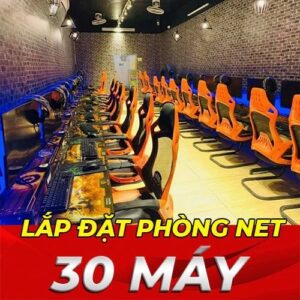 Lắp đặt phòng net 20 máy