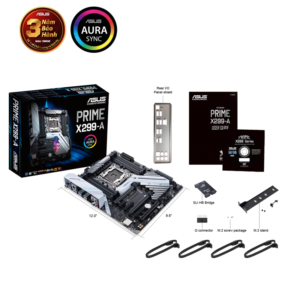 Mainboard Asus PRIME X299-A (Intel LGA 2066, ATX, 8 khe RAM DDR4) 13 Mainboard Asus PRIME X299-A (Intel LGA 2066, ATX, 8 khe RAM DDR4)
