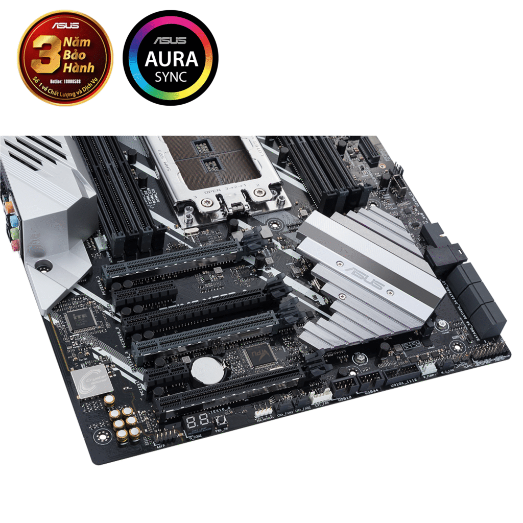 Mainboard Asus PRIME X399-A (AMD X399, TR4, E-ATX, 8 khe RAM DDR4)