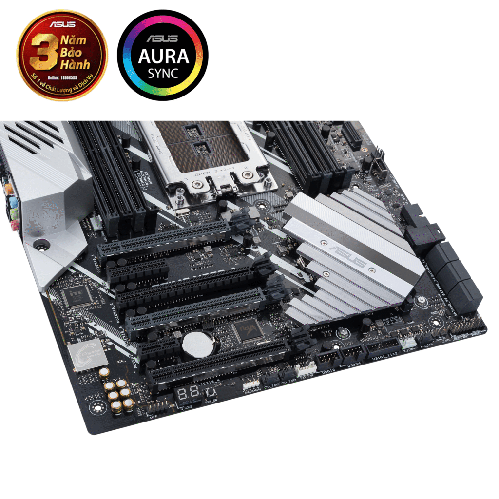Mainboard Asus PRIME X399-E GAMING (AMD Socket TR4, ATX, 8 khe RAM DDR4)