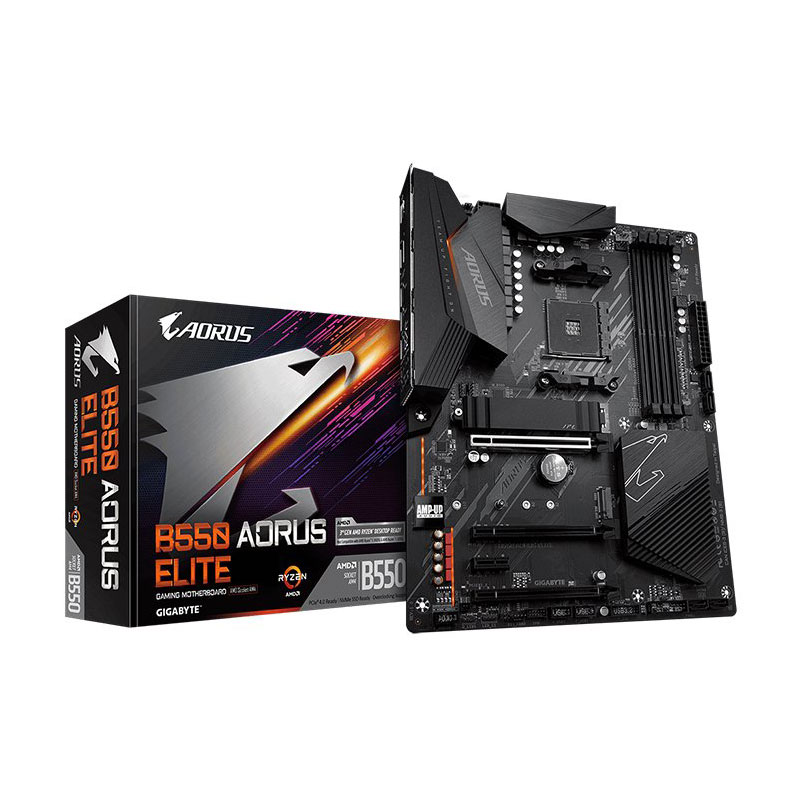Mainboard Gigabyte B550 AORUS ELITE (Socket AM4, 4 khe RAM DDR4)