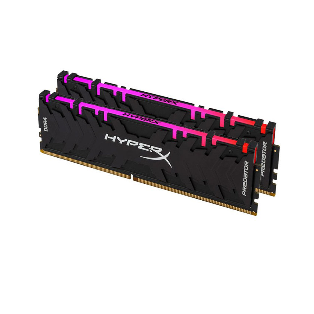 RAM Desktop Kingston HyperX Predator RGB 8GB (2x8GB) DDR4 3200MHz 2 RAM Desktop Kingston HyperX Predator RGB 8GB (2x8GB) DDR4 3200MHz