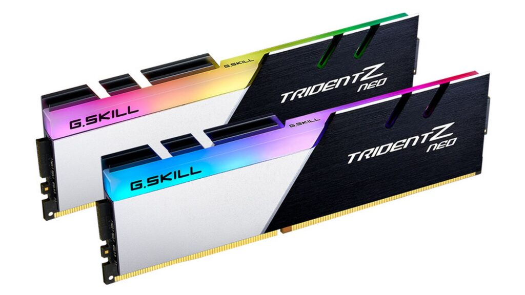 RAM Desktop GSkill Trident Z NEO 64GB (2x32GB) DDR4 3600MHz (F4-3600C18D-64GTZN)